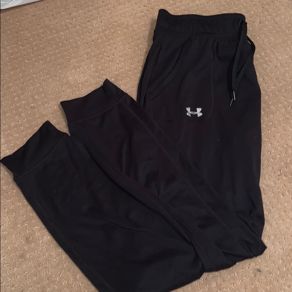 Under armour black joggers